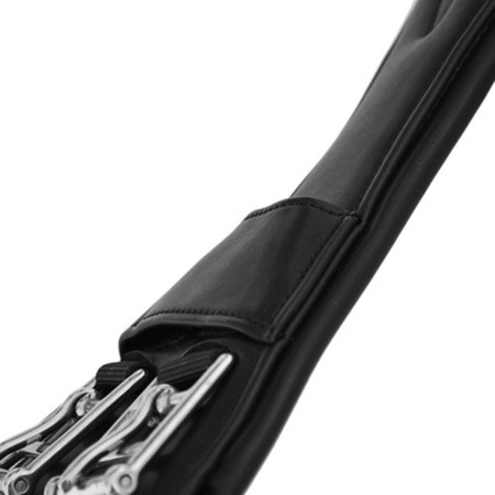 Cingla Doma Cuir Savile Negra |Cavall i Genet a Equestrian, Calvet Animal