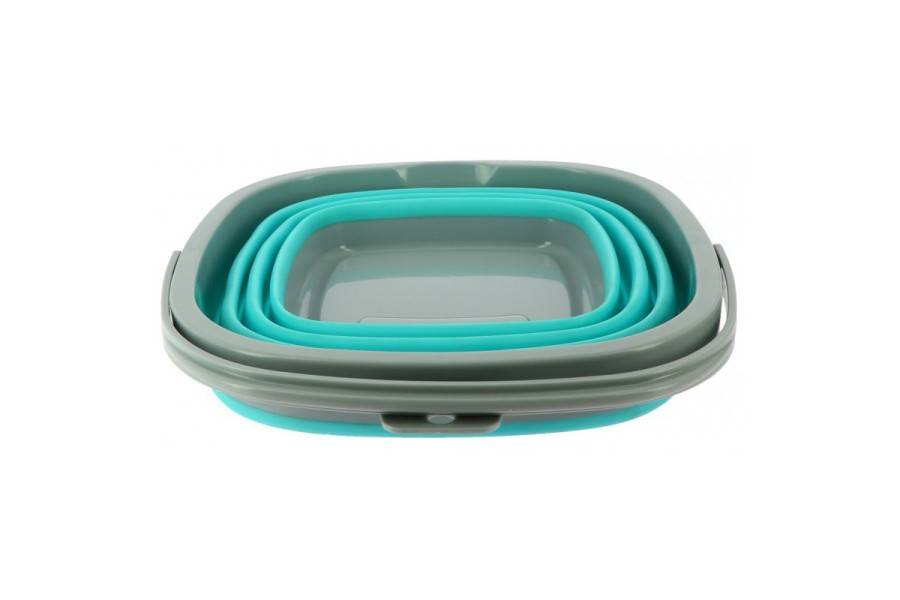 Cubo Plegable Softfun 10 L Azul Claro | Equestrian. Calvet Animals i