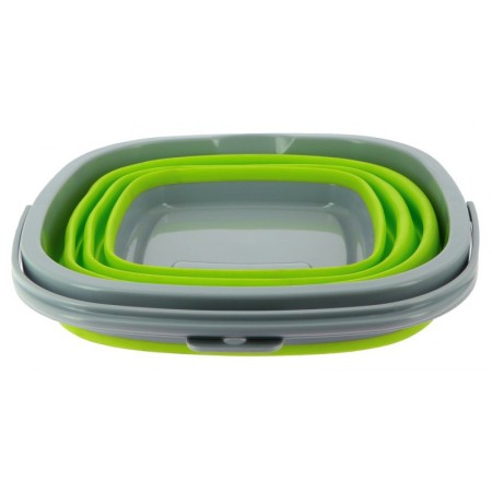 Cubo Plegable Softfun 10 L Amarillo Neón | Equestrian. Calvet Animals i 2