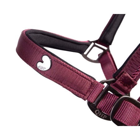 Cabezada Cuadra QHP + Ramal Lily Burdeos | Equestrian. Calvet Animals i