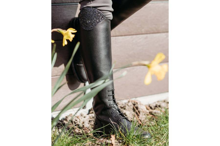 Bota QHP Romy Junior Altas Negra | Equestrian. Calvet Animals i Plantes.