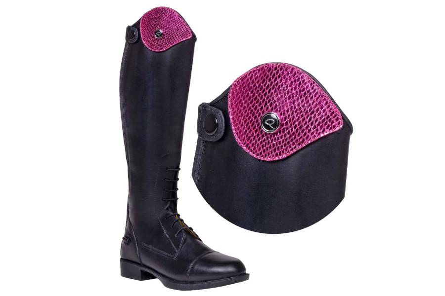 Top Intercanviable Botes QHP Romy Snake Rosa |Cavall i Genet a Equestrian