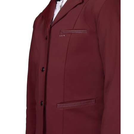 Chaqueta Concurso Junior QHP Kae Burdeos | Equestrian. Calvet Animals i