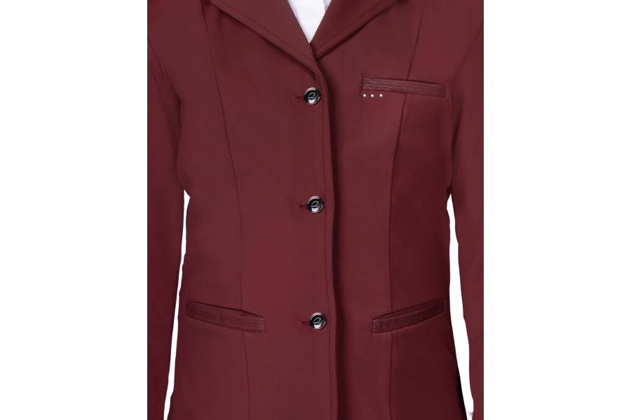 Chaqueta Concurso Junior QHP Kae Burdeos | Equestrian. Calvet Animals i