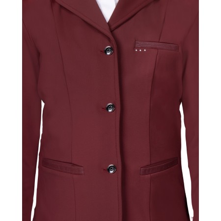 Chaqueta Concurso Junior QHP Kae Burdeos | Equestrian. Calvet Animals i