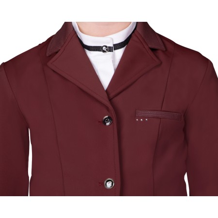 Chaqueta Concurso Junior QHP Kae Burdeos | Equestrian. Calvet Animals i
