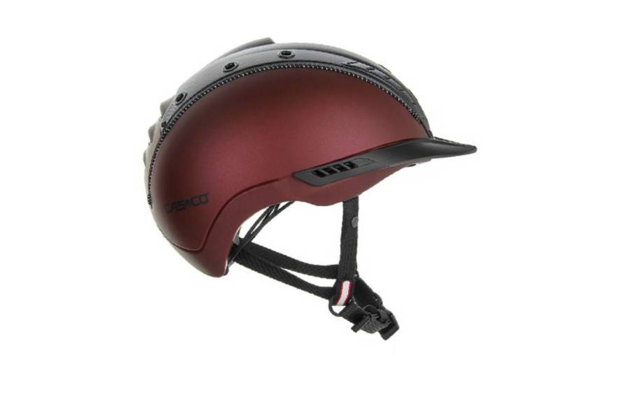 Casc Cas Co Mistrall 2 Edition Burdeos/Negre |Cavall i Genet a Equestrian