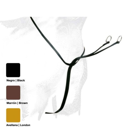 Martingala Cuir Castecus 303 Negra |Cavall i Genet a Equestrian, Calvet