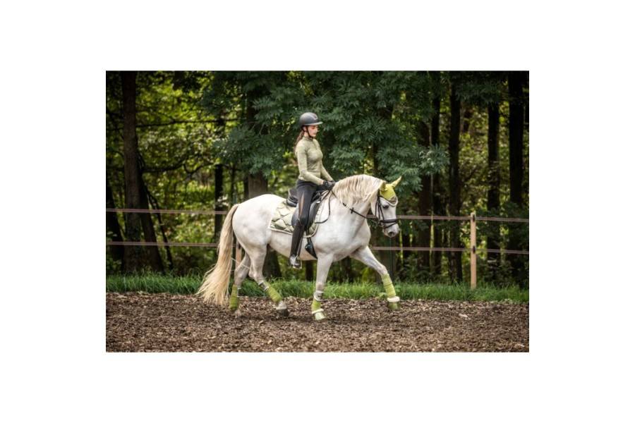 Orejeras HKM Edinburgh Pistacho | Equestrian. Calvet Animals i Plantes.