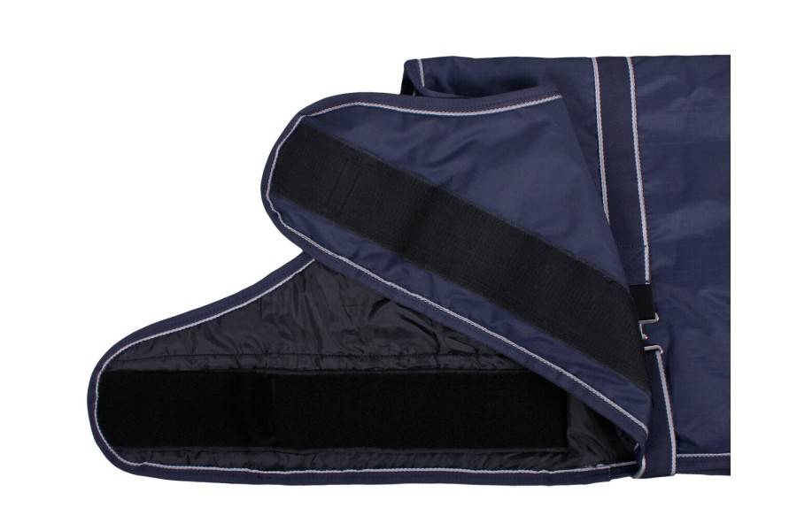 Manta Caballo Exterior QHP Potro 600D 100gr Azul Marino | Equestrian.