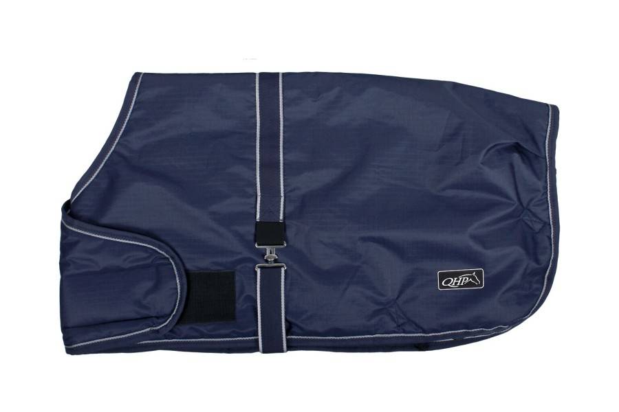 Manta Caballo Exterior QHP Potro 600D 100gr Azul Marino | Equestrian.