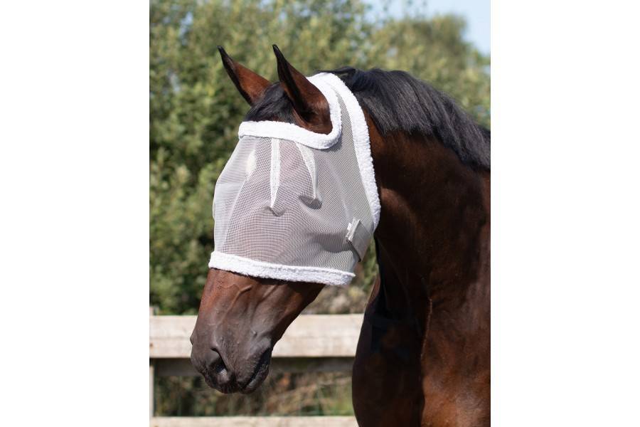 Màscara Sense Orelleres QHP Grisa |Cavall i Genet a Equestrian, Calvet