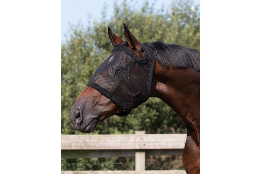 Máscara Sin Orejeras QHP Negra | Equestrian. Calvet Animals i Plantes.