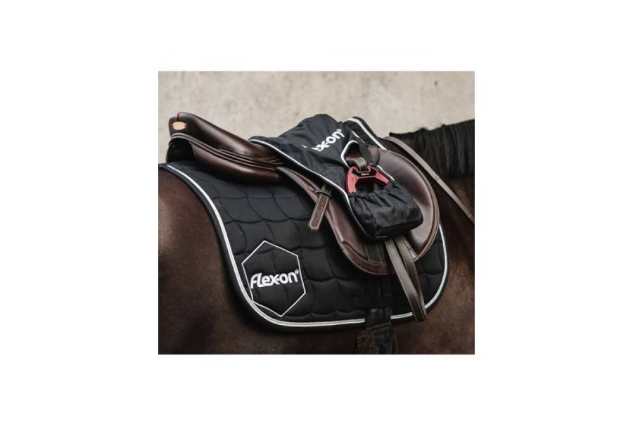 Funda Estribos Flex-On Negre |Cavall i Genet a Equestrian, Calvet Animal i