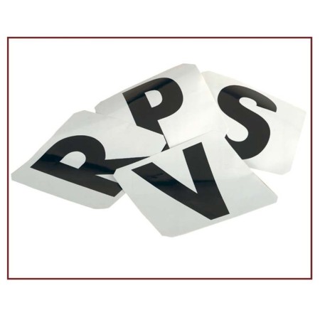 Letras Adhesivas Pista | Equestrian. Calvet Animals i Plantes.