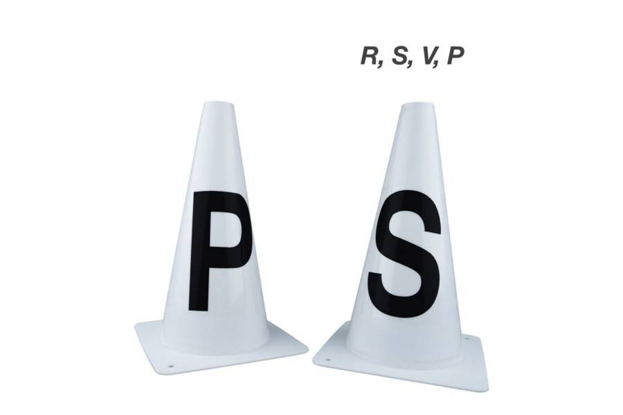 Letras/Conos Doma Clásica 4 Unidades | Equestrian. Calvet Animals i