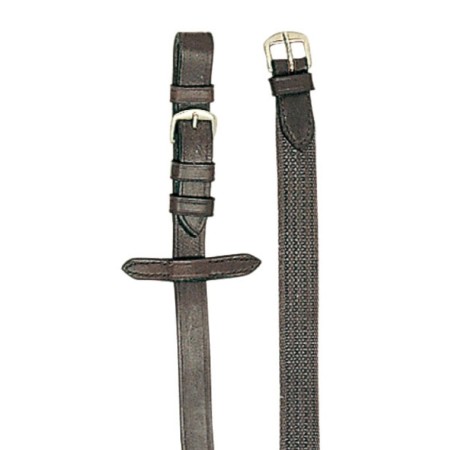 Riendas Cuero/Lona 1805 Negras | Equestrian. Calvet Animals i Plantes.