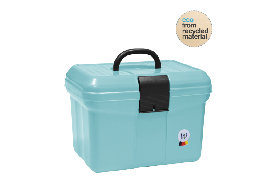 Caja Guarda Cepillos Waldhasuen ECO Turquesa | Equestrian. Calvet Animals