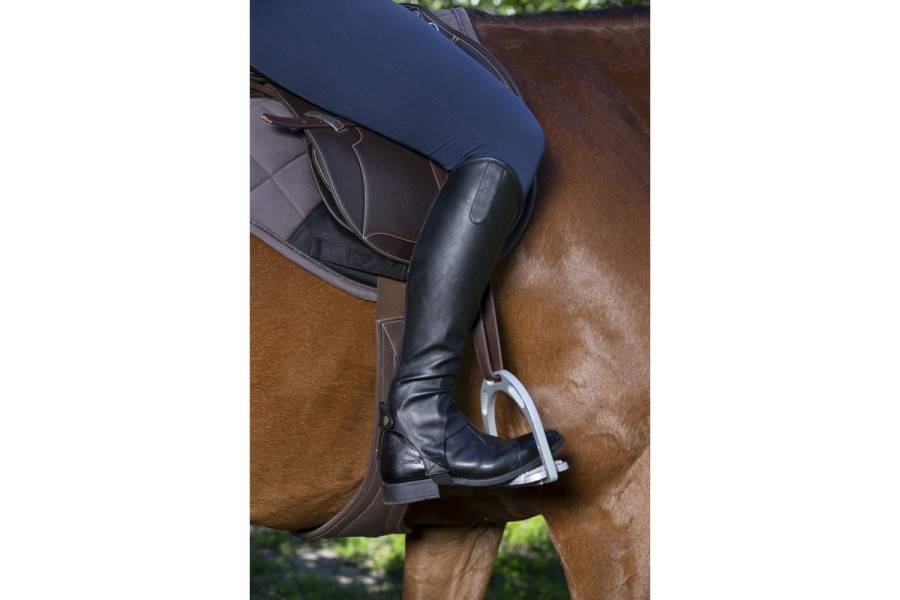 Polaines Sintètiques Norton Strech Grainé Negra |Cavall i Genet a