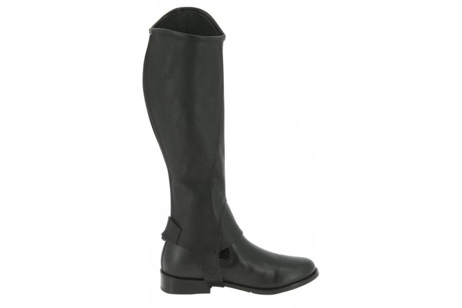 Polainas Sintéticas Norton Strech Grainé Negra | Equestrian. Calvet