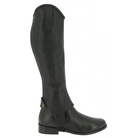 Polainas Sintéticas Norton Strech Grainé Negra | Equestrian. Calvet