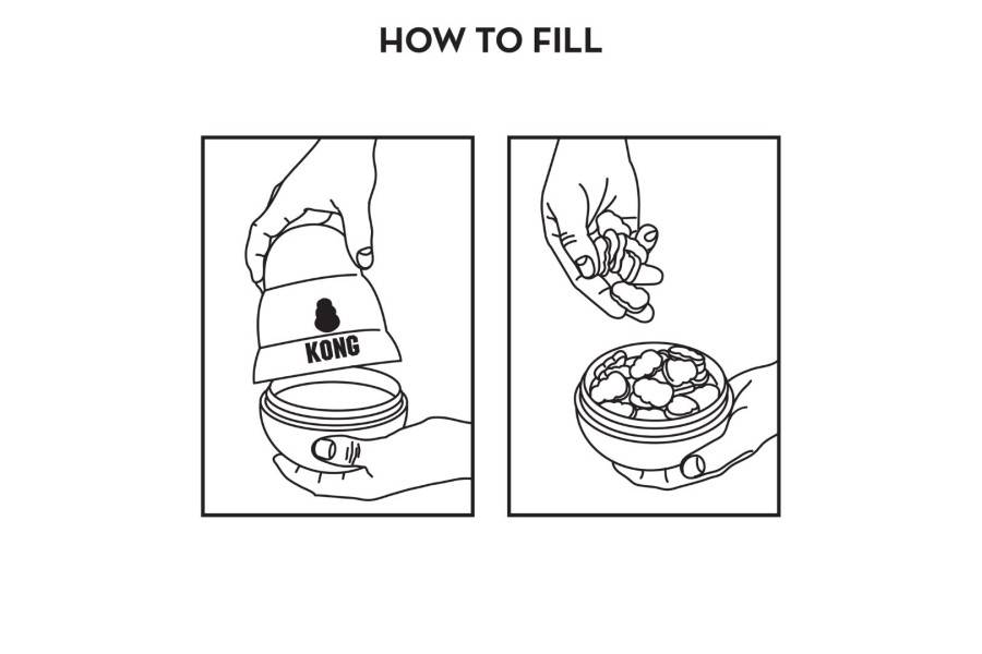 Juguete Perro Kong Wobbler para perros | Calvet Animales y Plantas