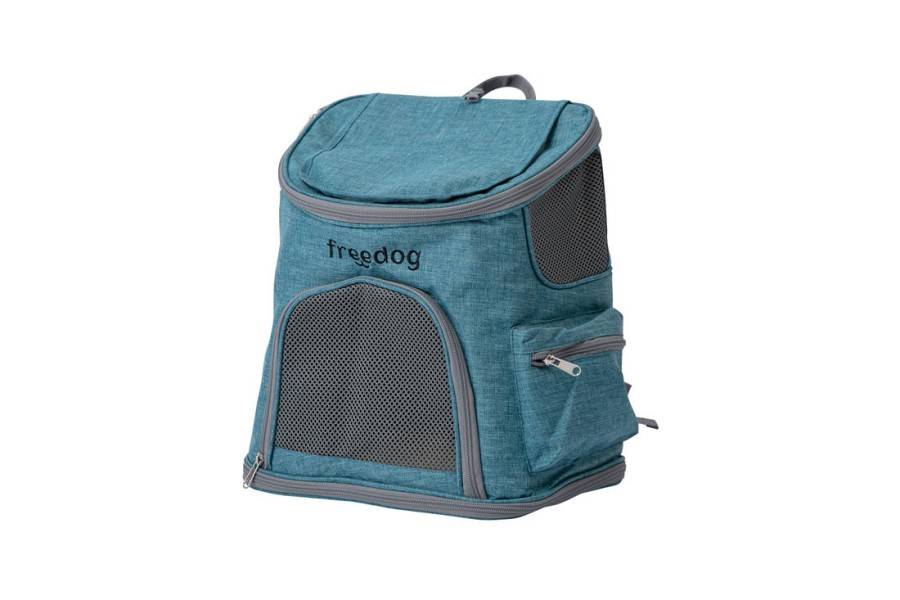 Transportí Motxilla Freedog Makalu Blau Cel 40x36x28 Cm per gossos | Calvet Animals