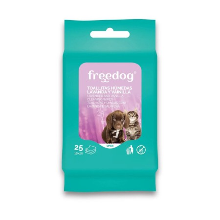 Tovalloletes Humides Freedog Lavanda&Vainilla per gossos | Calvet Animals i Plantes 2