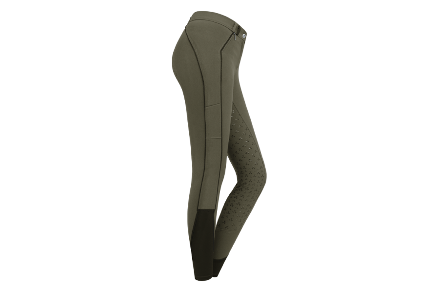 Pantalons Dona ELT Fenja Culera Silicona Caqui |Cavall i Genet a