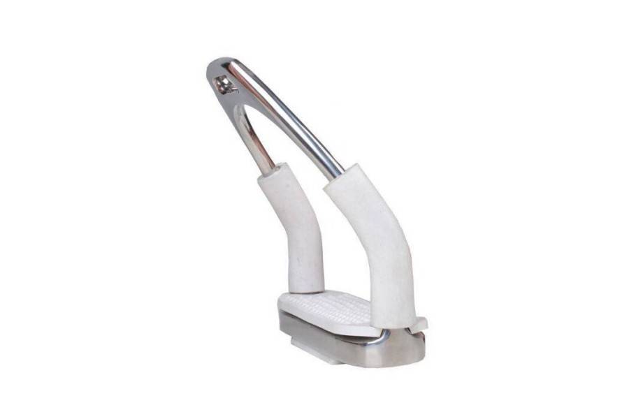 Estreps Seguretat HKM Inox/Goma 12 Cm |Cavall i Genet a Equestrian, Calvet