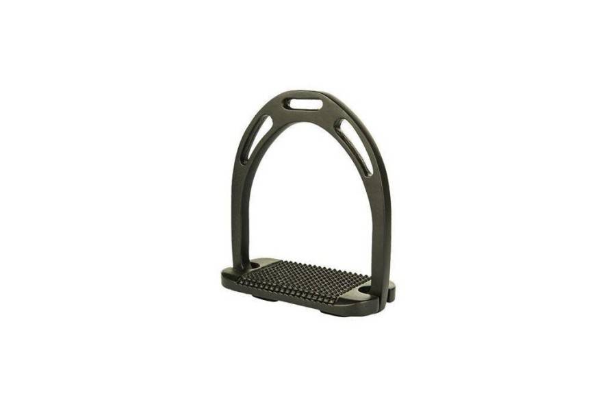 Estreps Anglesos Alumini HKM Light Negre |Cavall i Genet a Equestrian