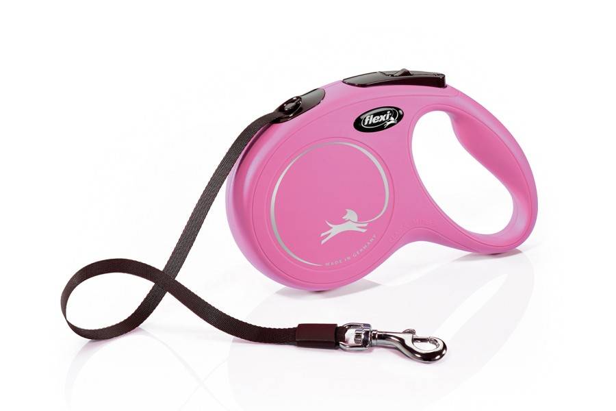 Flexi New Classic Cinta Rosa para perros | Calvet Animales y Plantas