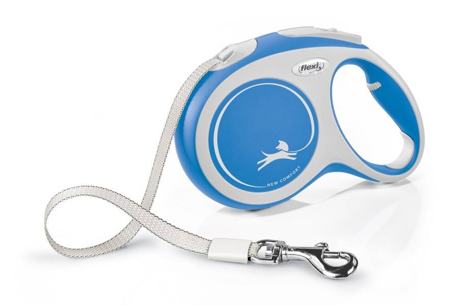 Flexi New Comfort Cinta Blau/Gris per gossos | Calvet Animals i Plantes