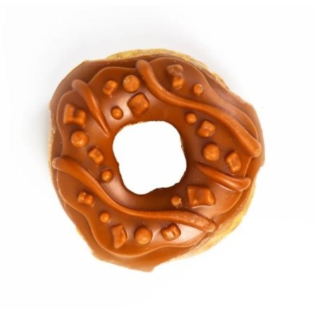 Donut Pollastre Glasejat Pastanaga 7 Cm per gossos | Calvet Animals i Plantes 2