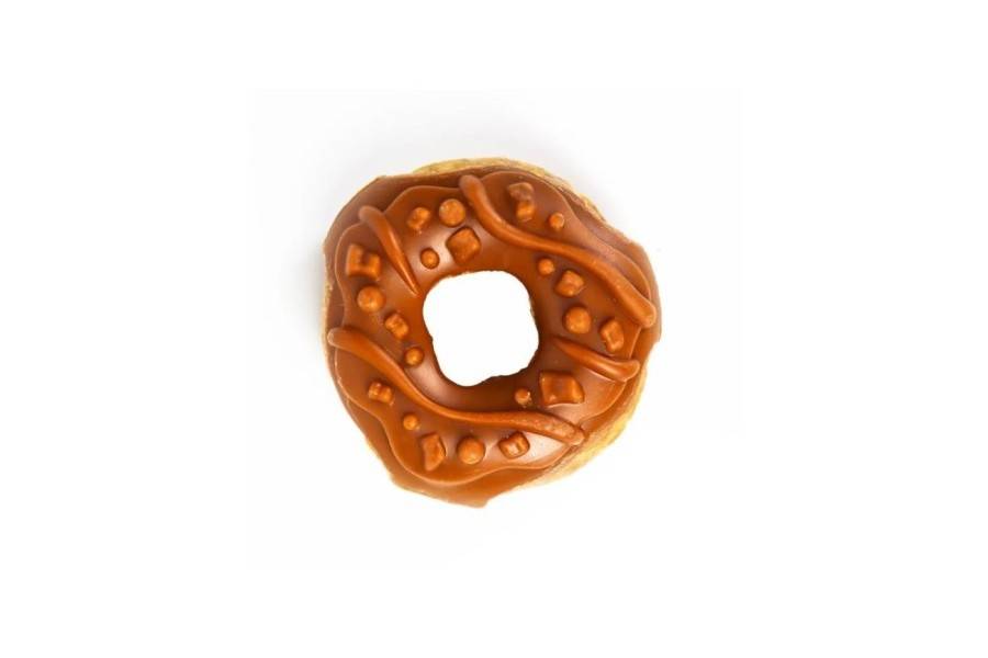 Donut Pollastre Glasejat Pastanaga 9 Cm per gossos | Calvet Animals i Plantes