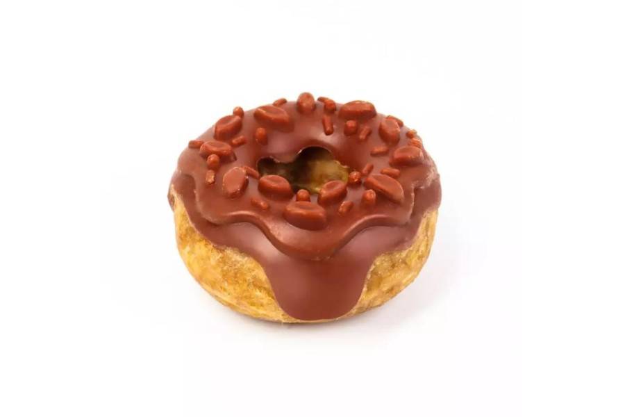 Donut Pollastre Glasejat Maduixa 9 Cm per gossos | Calvet Animals i Plantes