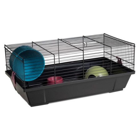 Gàbia Hàmster 314 Negra | Tot per la teva mascota | Calvet Animal i Plantes
