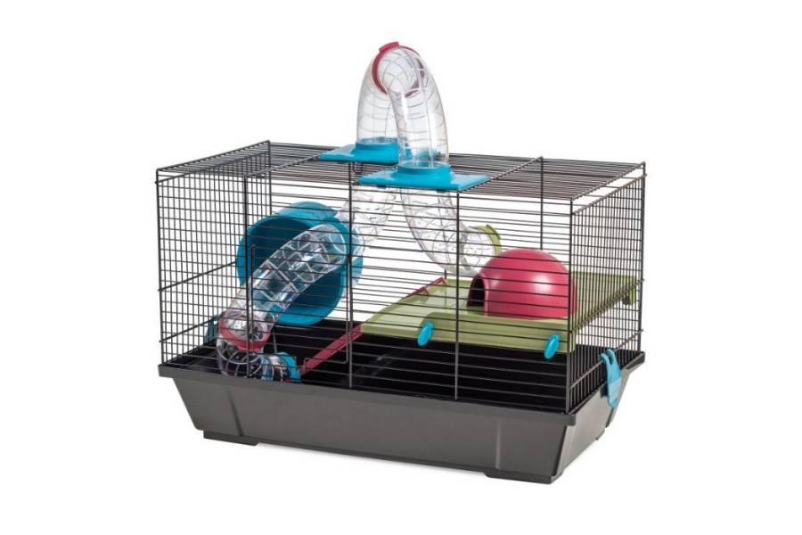 Jaula Hámster 938 Negra | Calvet Animals i Plantes