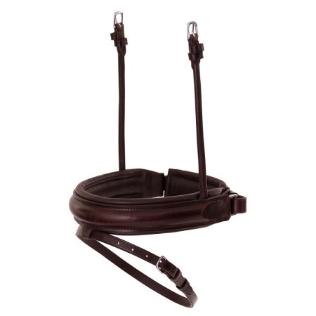 Muserola Inglesa BR Crank Flash Marrón | Equestrian | Calvet Animales y