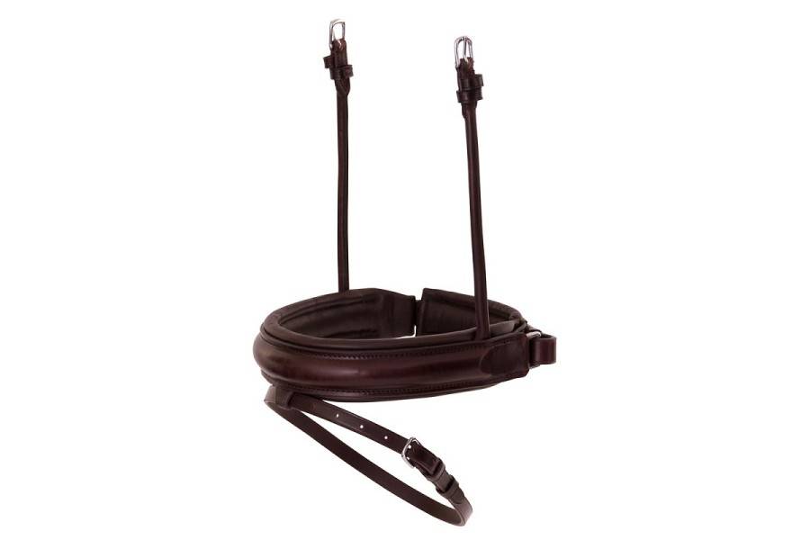 Muserola Anglesa BR Crank Flash Marró | Equestrian | Calvet Animals i Plantes