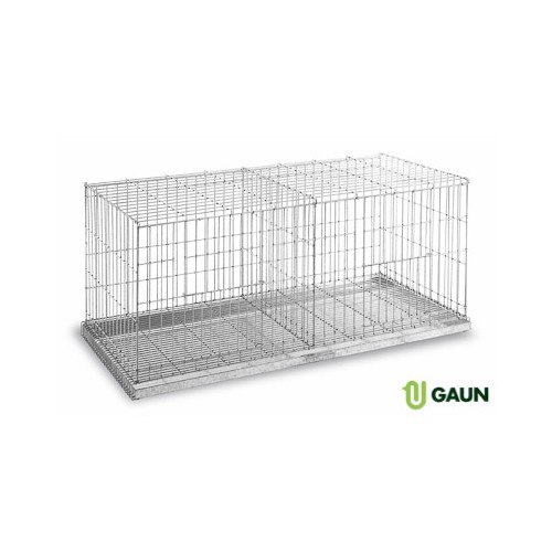 Jaula Exposición 2 Departamentos | Animales de granja. Calvet Animals i