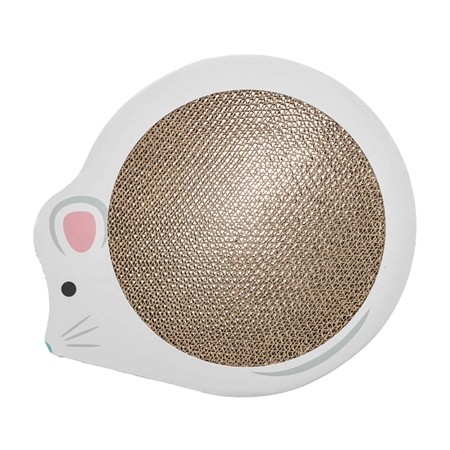 Rascador Trixie Cartón Júnior Blanco para gatos | Calvet Animales y Plantas