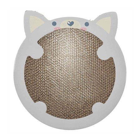 Rascador Trixie Cartón Júnior Gris Claro para gatos | Calvet Animales y Plantas