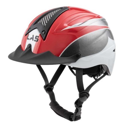 Casco LAS XT-E Endurance Rojo/Antracita | Equestrian | Calvet Animales y