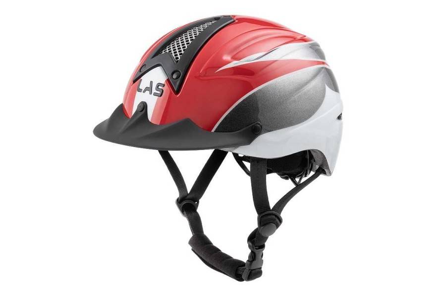 Casco LAS XT-E Endurance Rojo/Antracita | Equestrian | Calvet Animales y