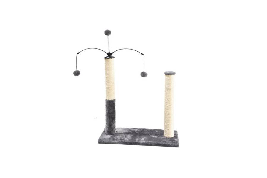 Rascador Wuapu 11X1 110X40X163,5 Cm Gris para gatos | Calvet Animales y Plantas