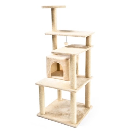 Rascador Wuapu 7X1 55X55X168 Cm Gris per gats | Calvet Animals i Plantes 2