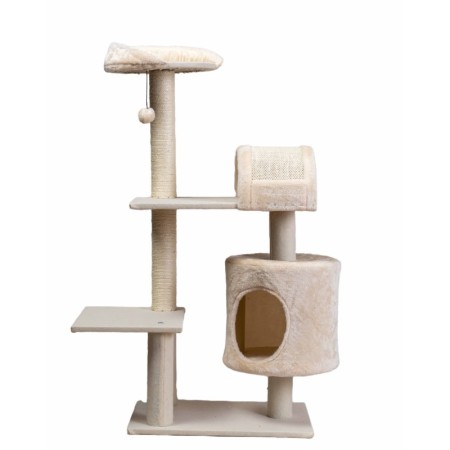 Rascador Wuapu Five 49X35X103 Cm Beig per gats | Calvet Animals i Plantes