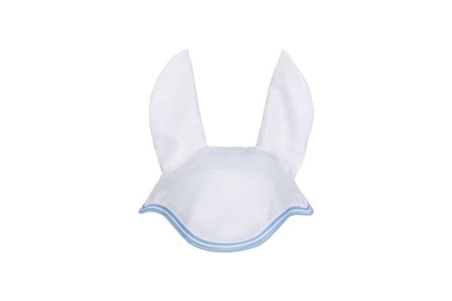 Orejeras HKM Airy Mesh Blanco | Equestrian | Calvet Animales y Plantas