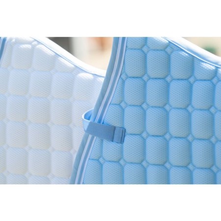 Sudadero Doma HKM Airy Mesh Azul Cielo | Equestrian | Calvet Animales y